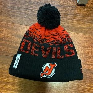 New Era New Jersey Devils Pom Beanie
